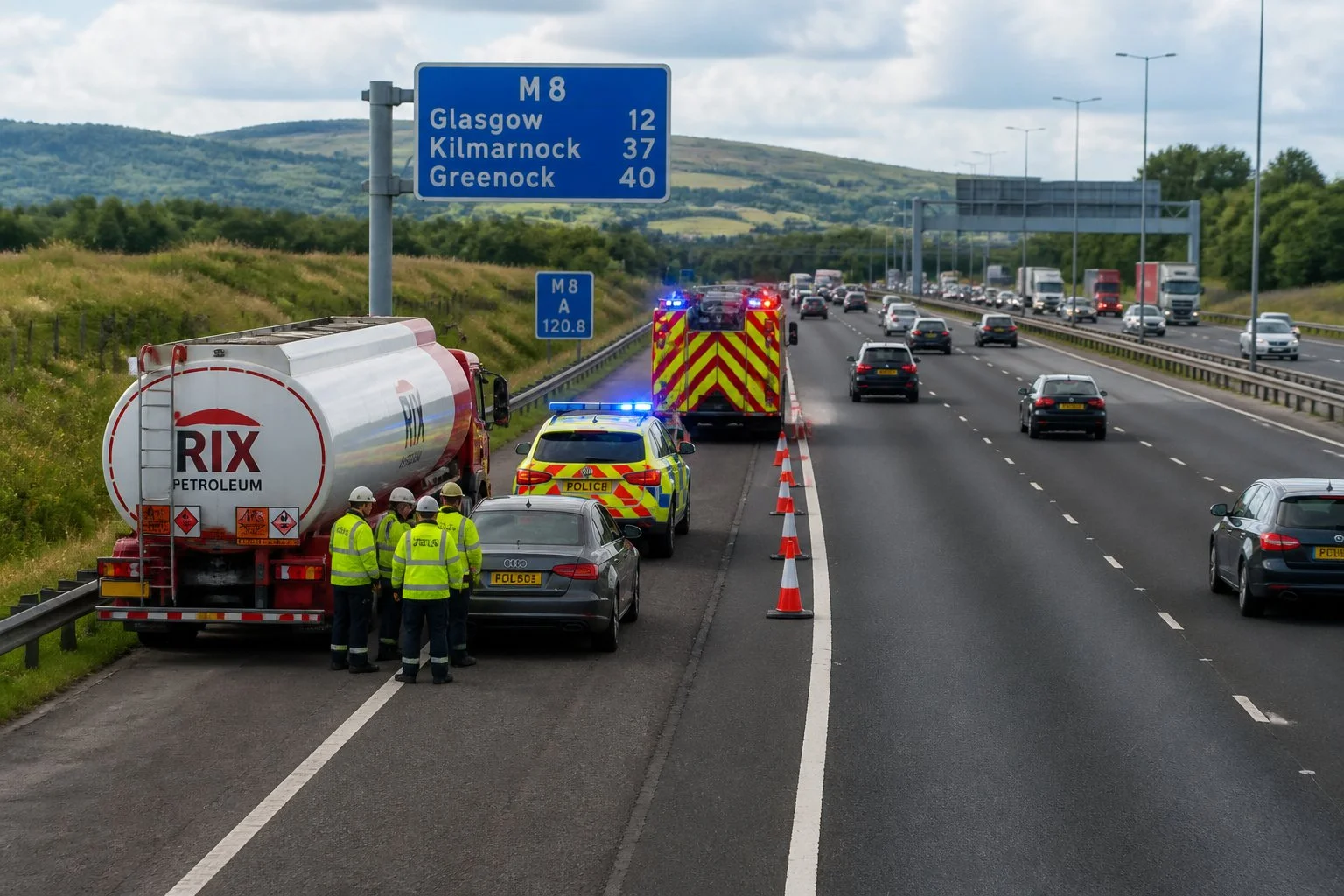 Emergency fuel drain Service