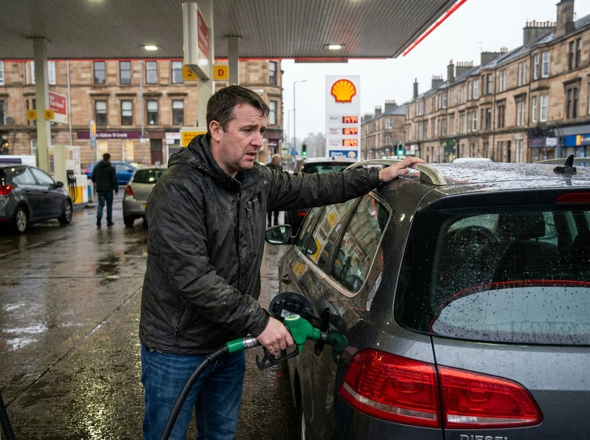 Misfuelling Glasgow City Center