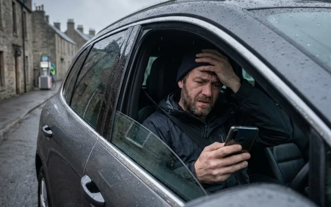 Forgot to Pay for Fuel After a Misfuel