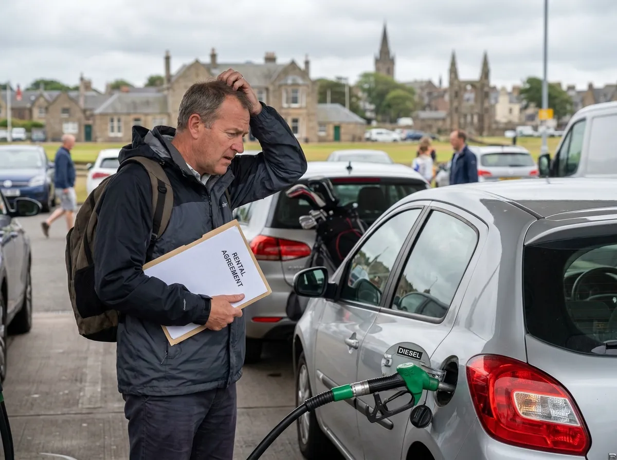 Golf visitor misfuelling